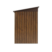 4x8FT Garden Shed Metal Pent Roof Outdoor Storage House With Free Foundation Kit