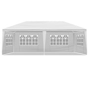 10x20ft Outdoor Tent Waterproof Gazebo Marquee Canopy - 4 Removeable Sidewalls