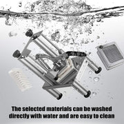 French Fry Cutter Potato Dicer Commercial Fruit Vegetable Chopper with 3 Blades.