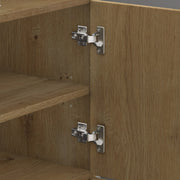 Shoe Storage Cabinet Wooden Shoe Rack Space-saving 3 Units 6 Tiers Many Colors