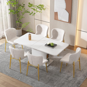 Extendable Dining Table White !SALE! Storage Shelves Space Saving Kitchen Table