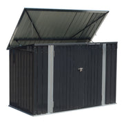 Garden Shed Lockable Bicycle Storage Bike Tool Box Outdoor Garbage Bin Sheds UK