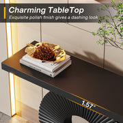 100cm Entryway Console Table for Hallway, Narrow Sofa Table for Living Room