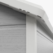 6'x4' 6'x6' Plastic Garden Storage Shed Outdoor Tool Storage House With Floor