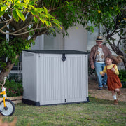 Large Keter MIDI Store 4x3 FT Garden 880L Storage Box Shed Outside Bike Bin Tool