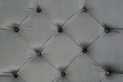 Large Square Footstool Coffee Table Upholstery Fabric Footstools Matching Button