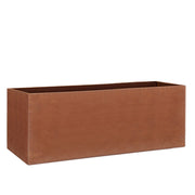 Corten Steel Rectangle Planter Garden Plants Pot Indoor Outdoor Trough Tub Box