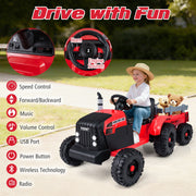 24V Ride On Tractor Kids Electric Vehicle w/ Music