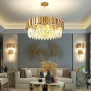 Luxury Chandelier Crystal Light Dimmable for Dining Room Crystal Chandelier