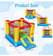 Inflatable Bounce House Kids Bouncy Castle Slide (without Blower) 1094