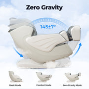 3D Smart Electric Full Body Zero Gravity Massage Chair Recliner Heating 12 Modes