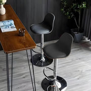 2PCS Bar Stools Adjustable Breakfast Swivel Gas Lift Chair Kitchen Cafe Pub Tool