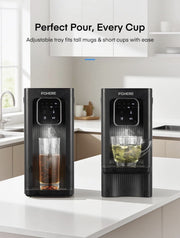 2.5L Instant Filtered Hot Water Dispenser/Kettle +3 Filters 45°-100°C 150-500ml