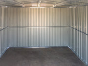 8 X 8FT Metal Shed Garden Storage Tool Bike Motorcycle shed With Free Foundation