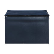 6 x 8 ft Garden Storage Shed Bike Apex Tool House Steel Frame Shelter Log Store