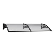 Door Canopy Awning Back Front Window Roof Rain Cover Porch Patio Outdoor Shelter