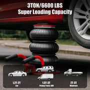 3 Ton Air Bag Jack Capacity Pneumatic Heavy Duty Quick 3-5 Second Car Lifting