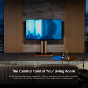 FITUEYES TV Floor Stand for 43-78 inch TVs, Max Load 45kg Cantor Series