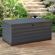 600L Outdoor Garden Storage Box Utility Chest Cushion Shed Outside Waterproof