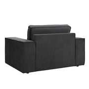 Dusk Brooklyn Ink Velvet Loveseat RRP £660