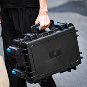 Heavy Duty Hard Rolling Tool Trolley Case with Wheels & Waterproof Camera Storag
