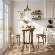 Modern Round Bar Table, 39.4