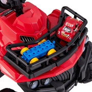 6V Kids Electric Ride On ATV 4 Wheeler Quad Car with Tread Tires