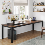 78.7-Inch Extra Long Computer Desk 2 Person Desk Double Desk for Home Office