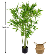 6FT Artificial Palm Tree IndoorTall Faux Tree Lifelike Leaves Tropical Areca