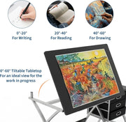 Adjustable Drafting Table Drawing Computer Desk Craft Art Board Home Office Desk