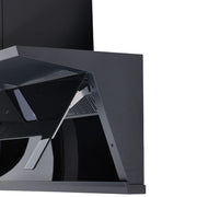 Angled Cooker Hood 90cm Chimney Cooker Hood & 900m³/h Strong Suction, LCD Touch