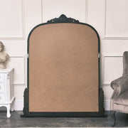 Large Arch Antique Gold Ornate Overmantle Leaner Vintage Mirror 152cm x 128cm
