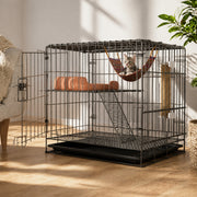 Cat Kennel Metal, Foldable Indoor Pet Enclosure, for Animals