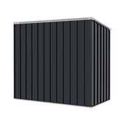 Anthracite Metal Garden Shed Outdoor Tools Storage Sheds Small House Bin Sheds