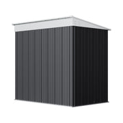4ft x 6ft Lean to Garden Shed Metal Steel Outdoor Storage Shed Small Tool House