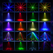 150W Moving Head Party Light Rotating Disco Ball Laser Beam Strobe with Remote