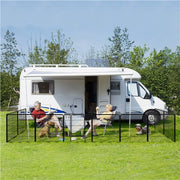 Heavy Duty 6 Panel Puppy Playpens Pet Dog Pen Cat Rabbit Fence Indoor/Outdoor