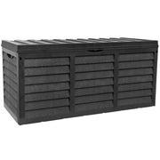 320 Litre Outdoor Storage Box Garden Patio Plastic Chest Lid Container Multibox