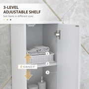 Bathroom Cabinet Cupboard Tall Free Standing Tallboy Storage Furniture 1700mm