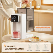 3L Instant Hot Water Dispenser with Precision Temp Control & Filter