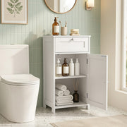 Bathroom Storage Cabinet with Drawer & Door Freestanding Floor Cabinet