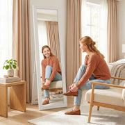 Full Length Mirror 37 x 157 cm Hanging and Freestanding Tall Mirror Refurbished