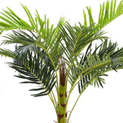 2ft-6FT Large Artificial Palm Tree Indoor Outdoor Potted Plant Home Office Decor