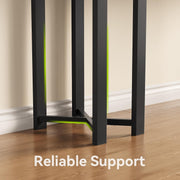 160cm Console Table for Entryway, Industrial Wooden Sofa Table for Living Room