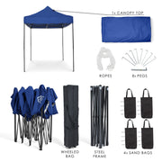 All Seasons Gazebos 3mx2m Heavy Duty Fully Waterproof Pop Up Gazebo