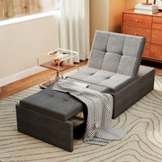 4-in-1 Multifunction Folding Sofa Bed Convertible Sleeper Chair Pull Out Lounge