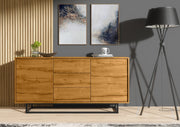 Loft Retro Industrial Modern Sideboard Vintage TV Unit Cabinet TV Stand