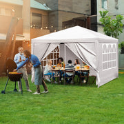 3x9M Outdoor Party Tent with Sidewalls, Waterproof Canopy Patio Wedding Gazebo