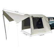 Portable Car Tent Attachment For Camping Waterproof Car Awning Outdoor Tent New