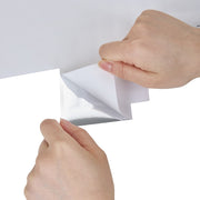 10-Pack White & Grey Self-Adhesive 3D Wall Tile Stickers Waterproof Peel